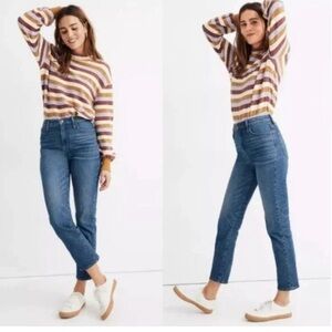 Madwell Classic Straight Jeans in Blue